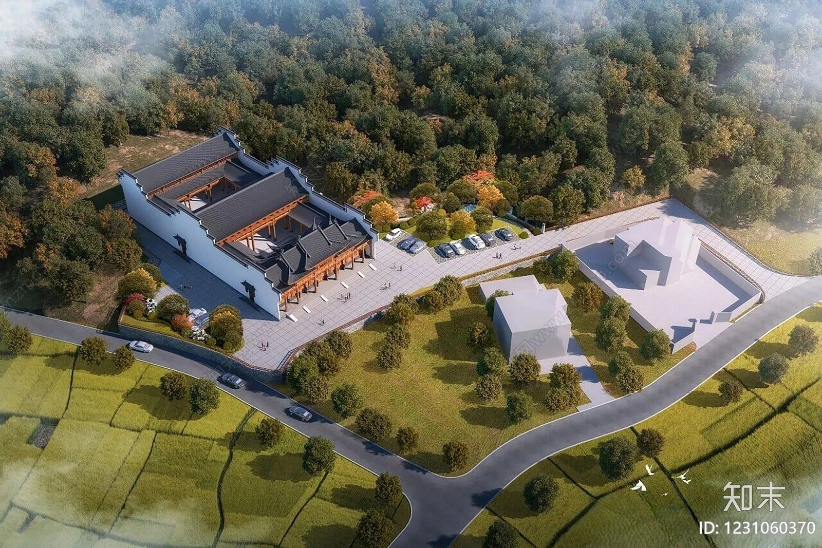 其他文化建筑cad施工图下载【ID:1231060370】