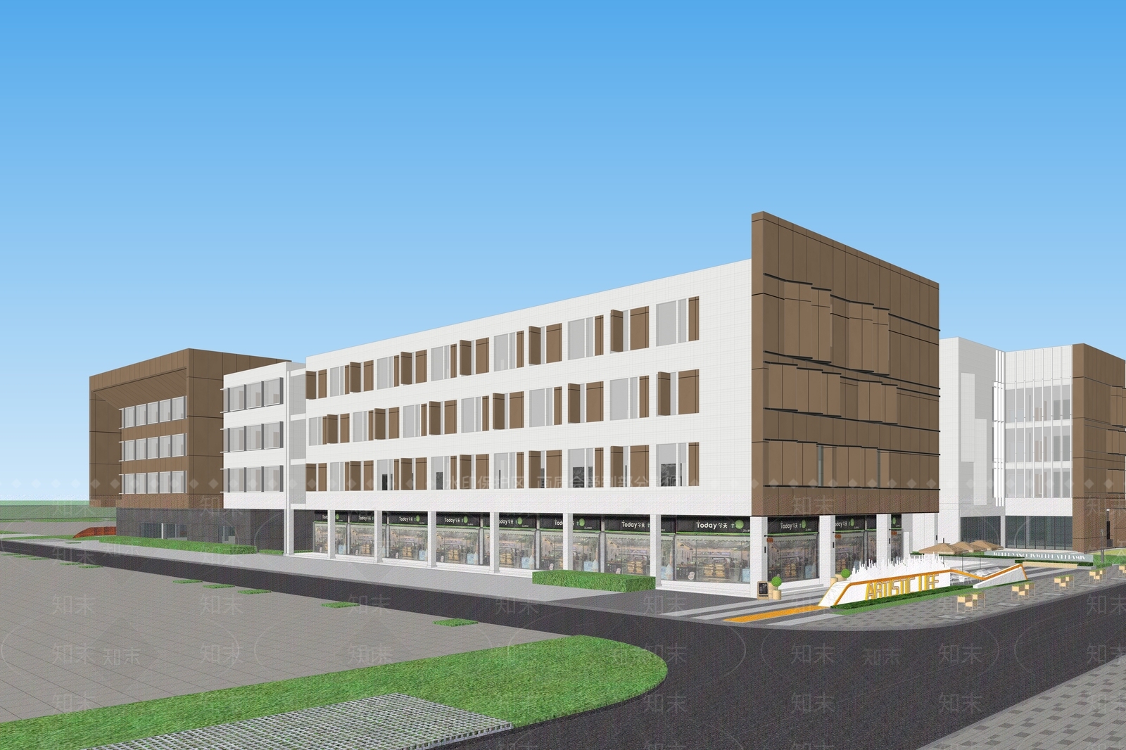 现代主义其他商业建筑SU模型下载【ID:1231085848】