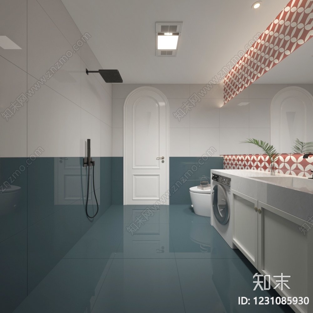 法式衣帽间3D模型下载【ID:1231085930】