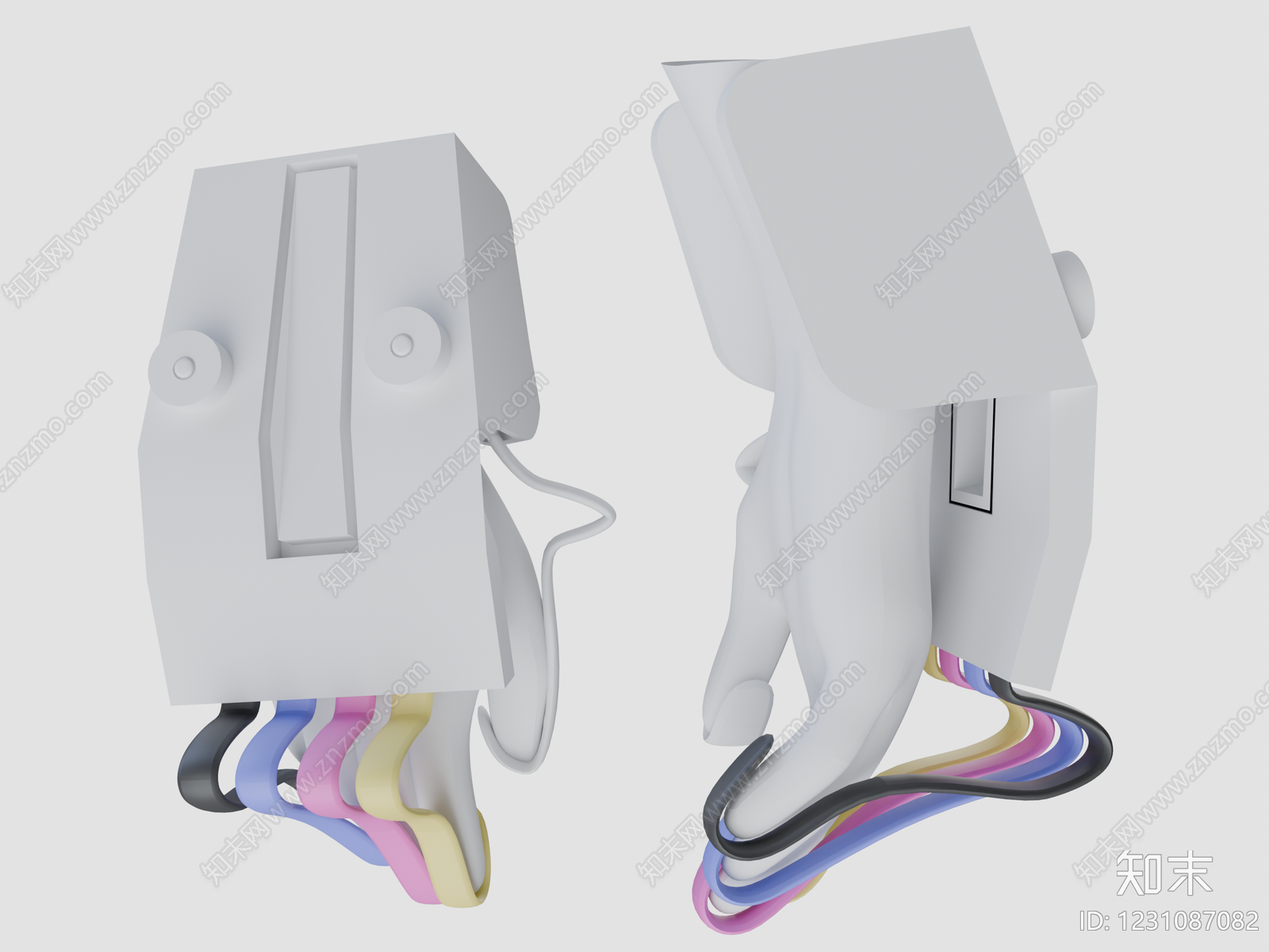 未来主义工业设备3D模型下载【ID:1231087082】