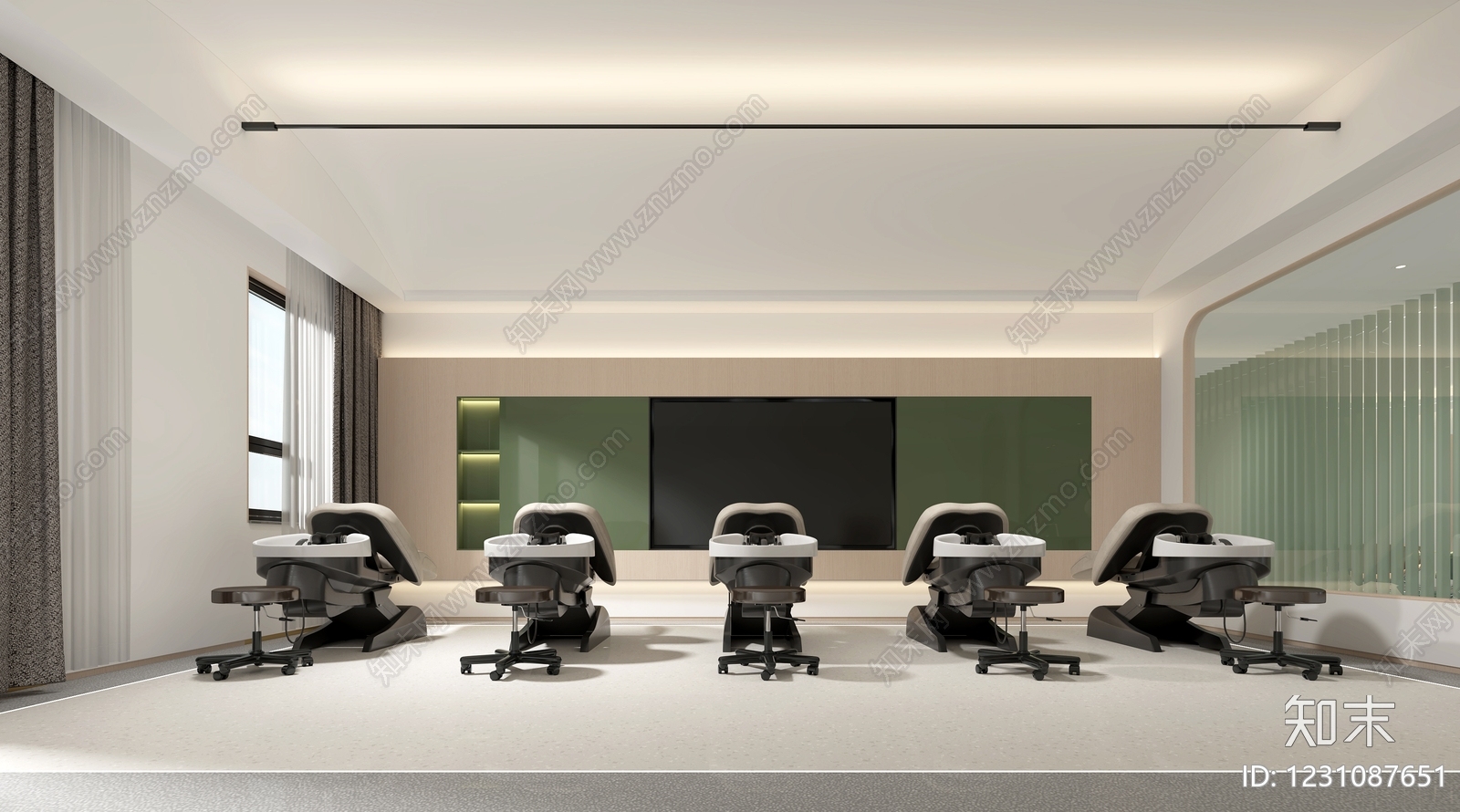 现代简约医院3D模型下载【ID:1231087651】