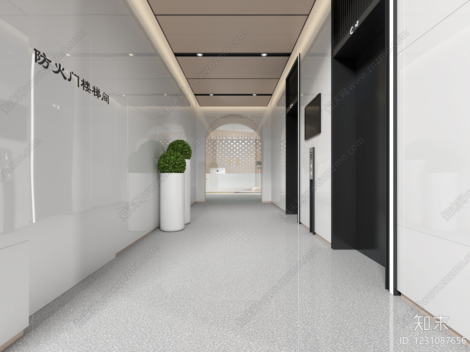 现代简约医院3D模型下载【ID:1231087656】