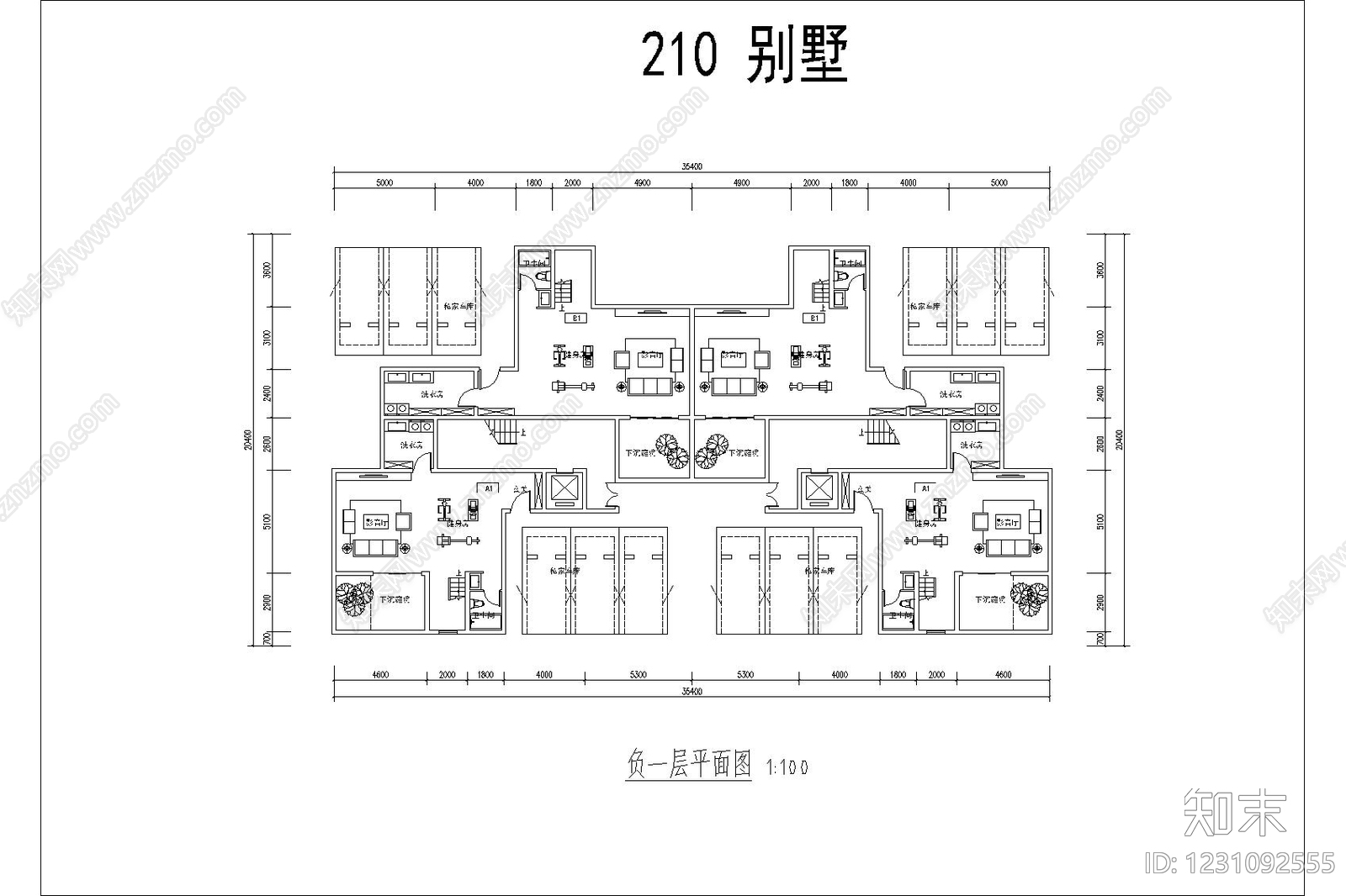 五居及以上CAD图纸