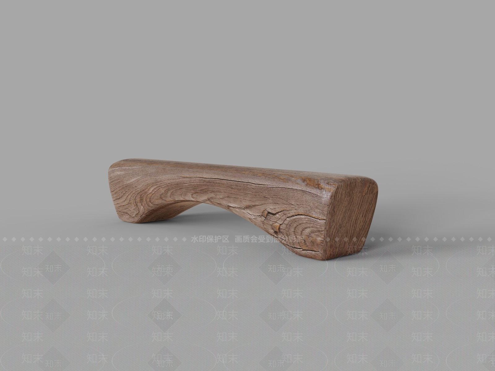 侘寂其他凳子3D模型下载【ID:1231104285】