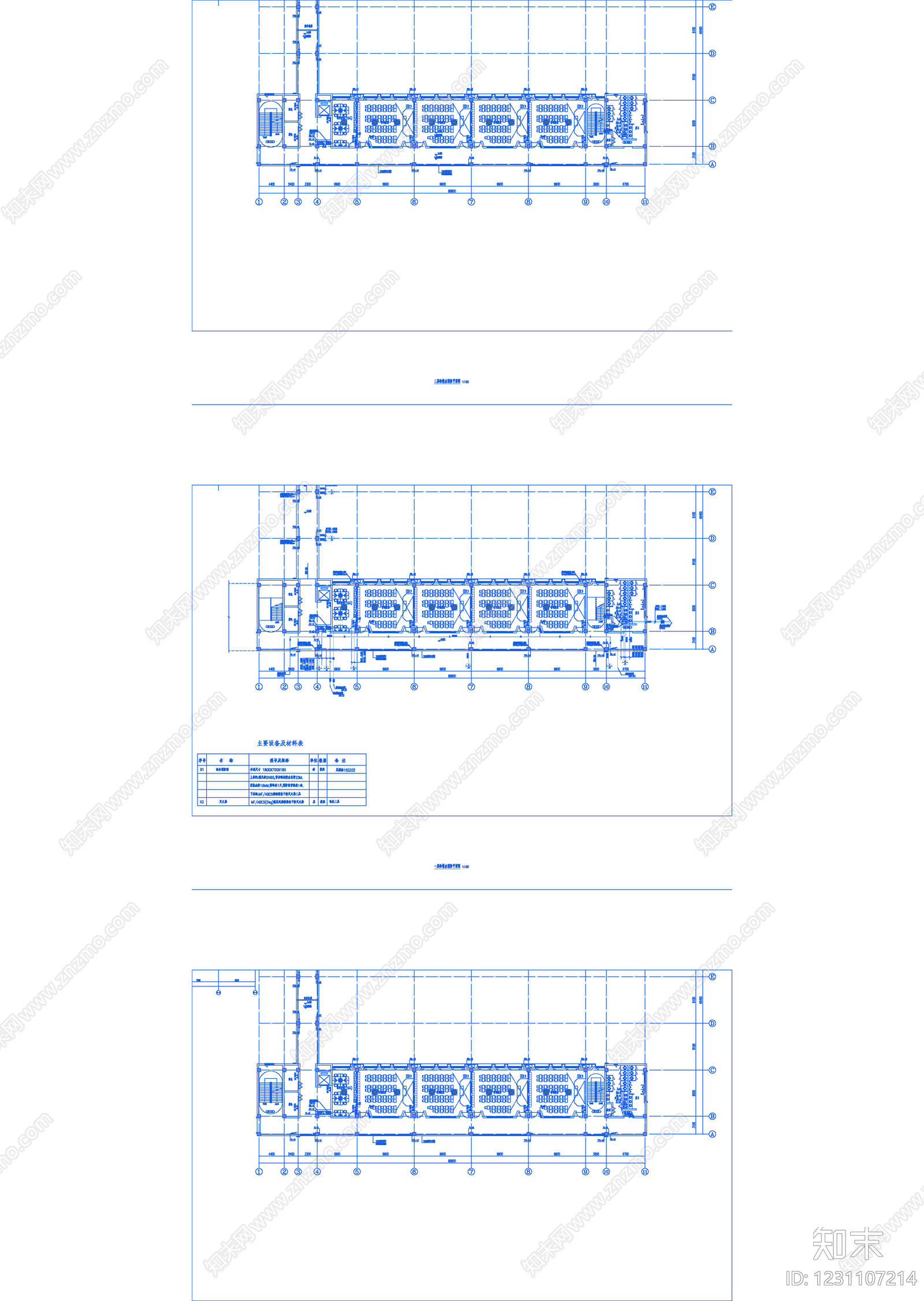 消防给水系统cad施工图下载【ID:1231107214】