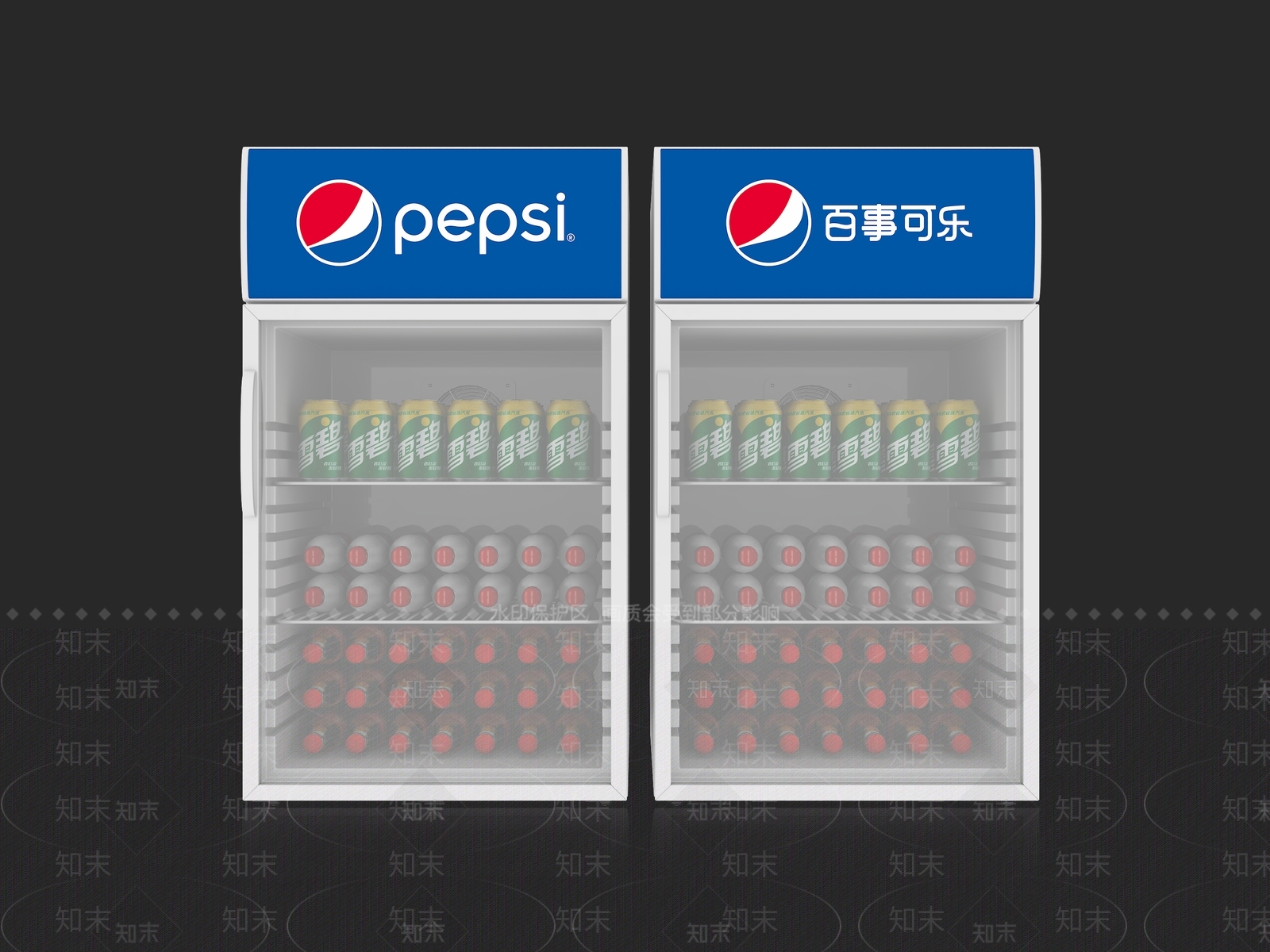 极简冰柜3D模型下载【ID:1231114184】