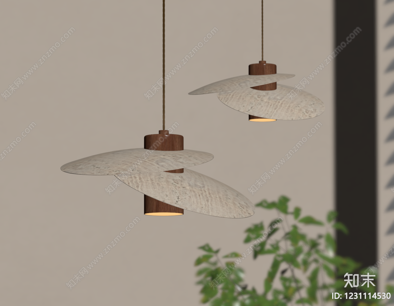 中古风艺术吊灯SU模型下载【ID:1231114530】