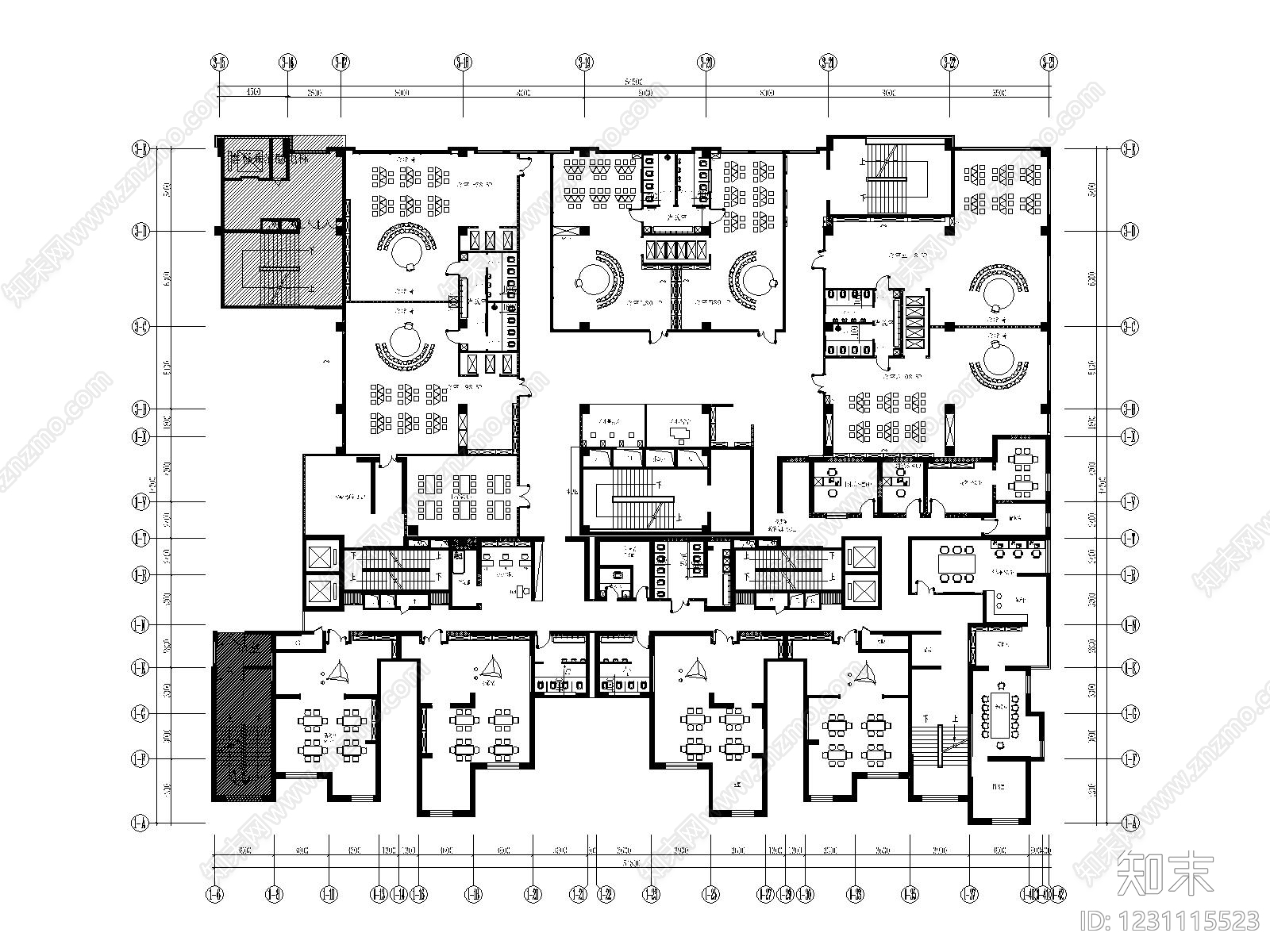 幼儿园cad施工图下载【ID:1231115523】