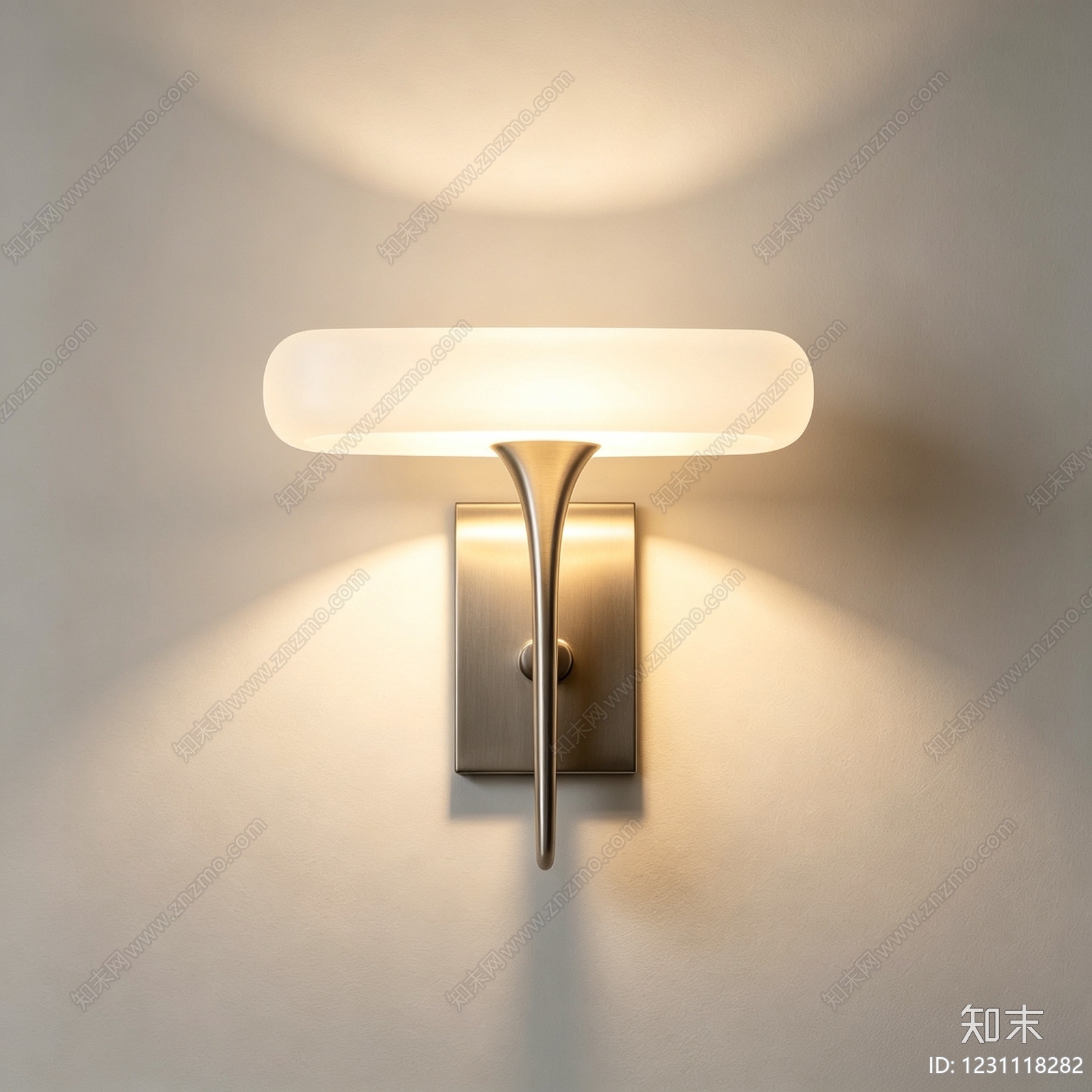 现代简约墙面壁灯SU模型下载【ID:1231118282】