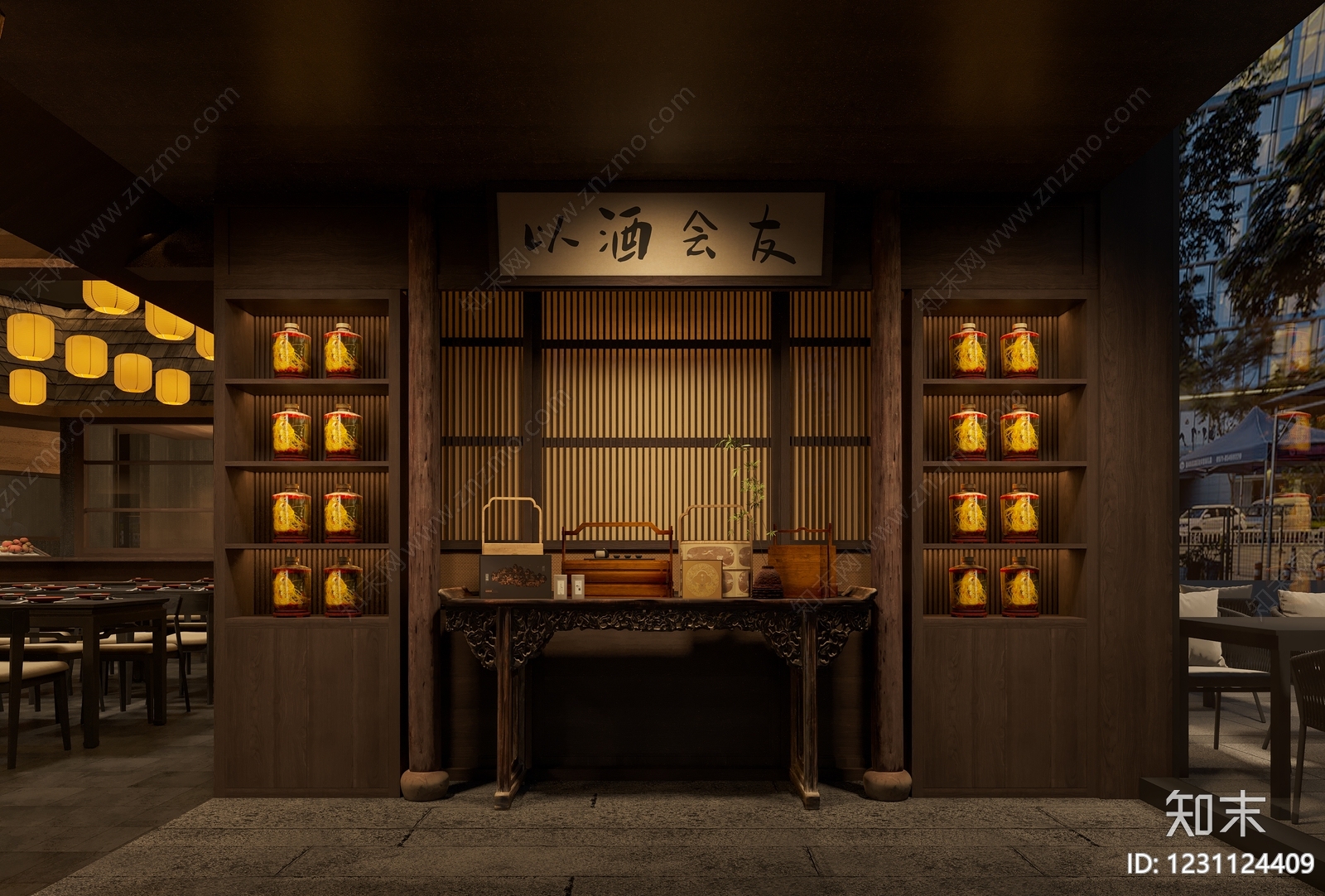 其他餐饮空间cad施工图下载【ID:1231124409】