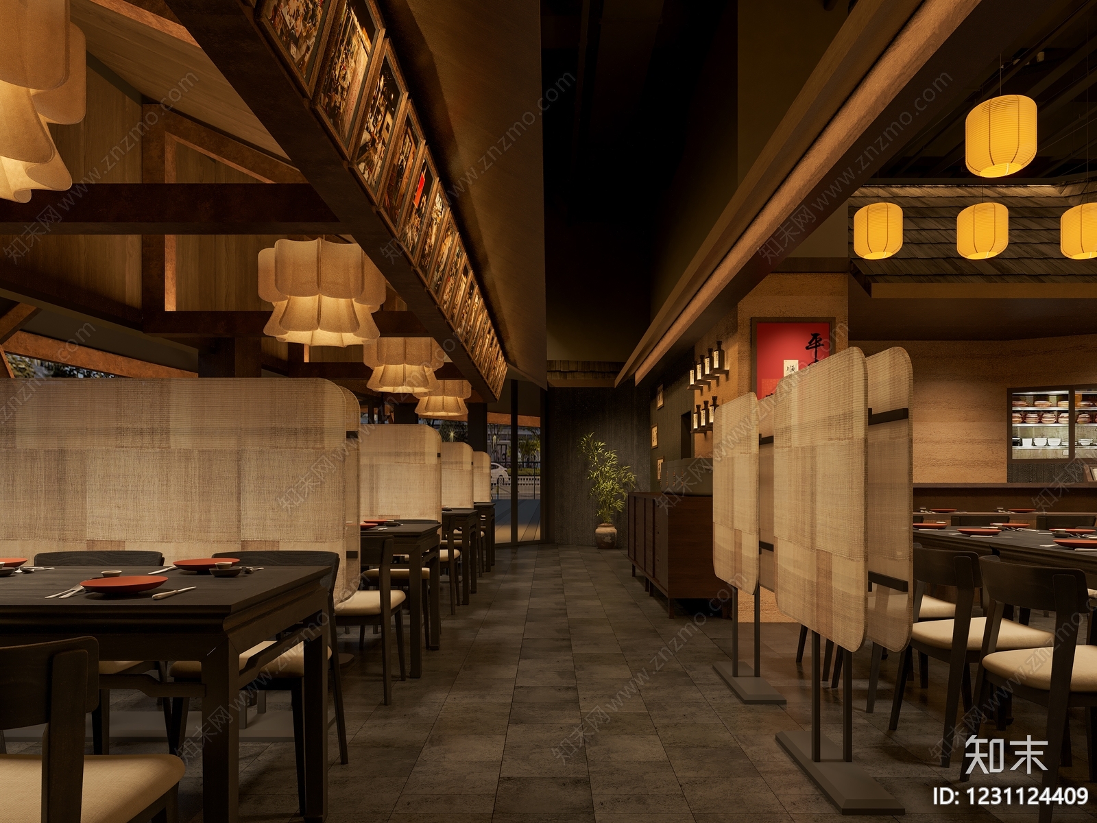 其他餐饮空间cad施工图下载【ID:1231124409】