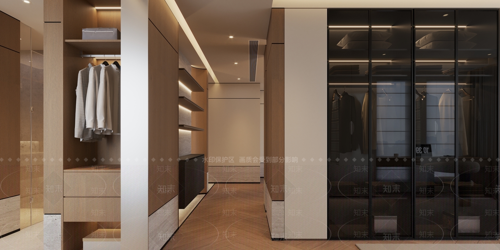 意式极简主卧3D模型下载【ID:1231128755】