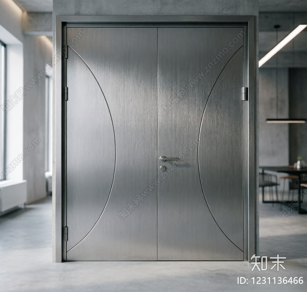 入户门cad施工图下载【ID:1231136466】