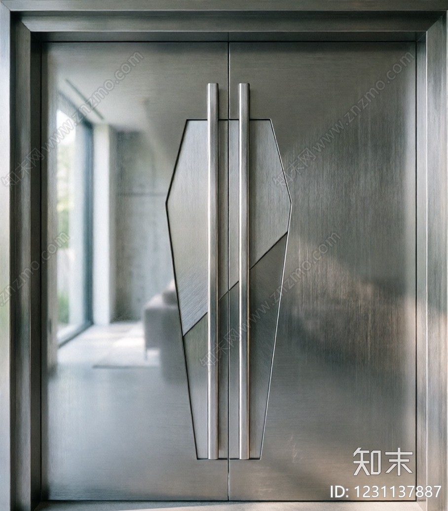 入户门cad施工图下载【ID:1231137887】