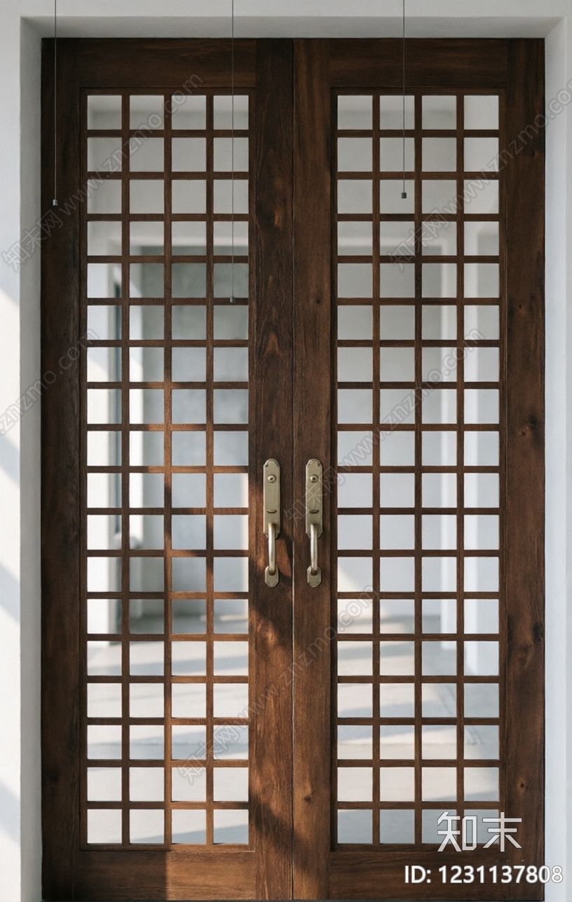 入户门cad施工图下载【ID:1231137808】
