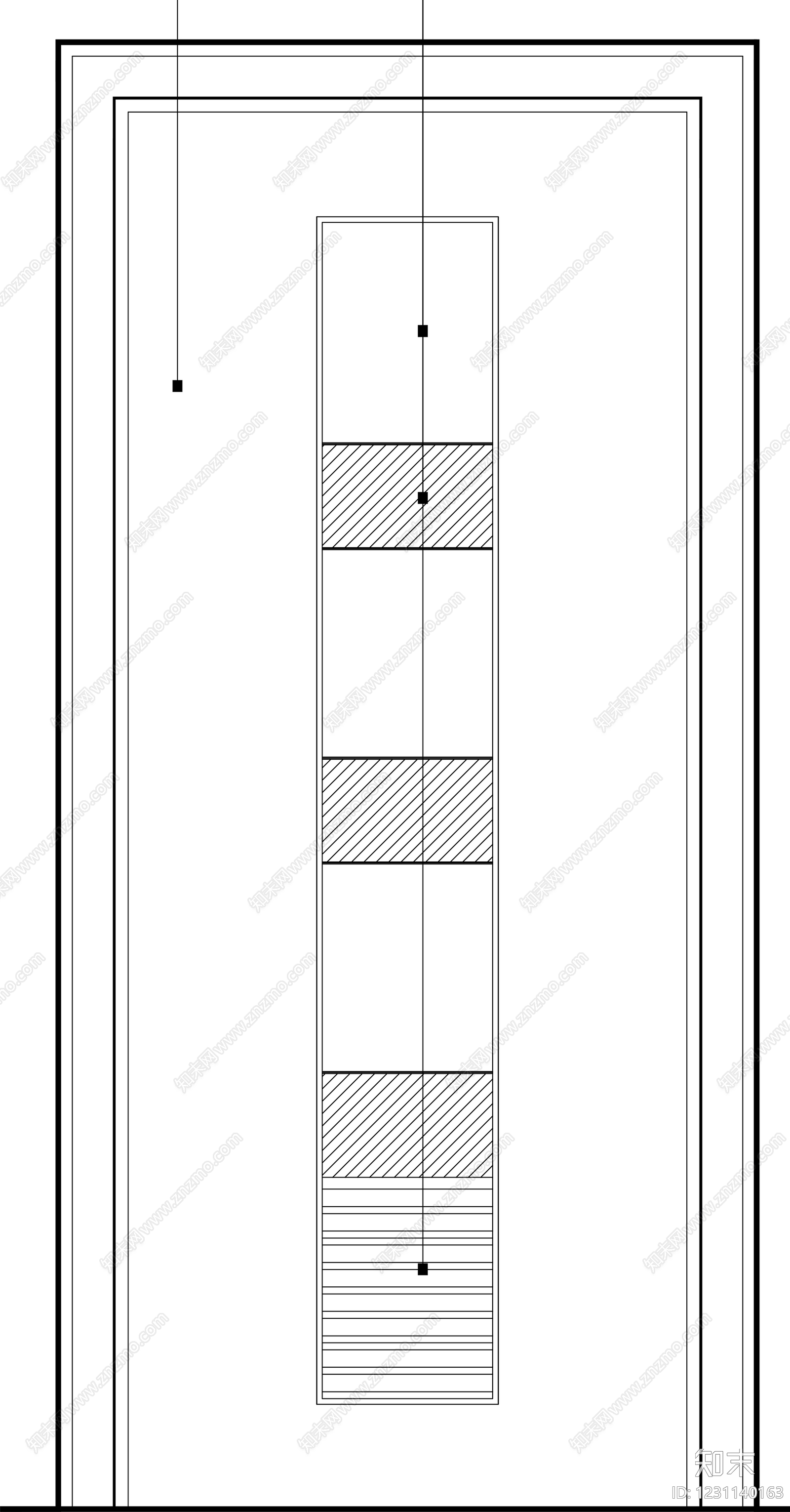 入户门cad施工图下载【ID:1231140163】