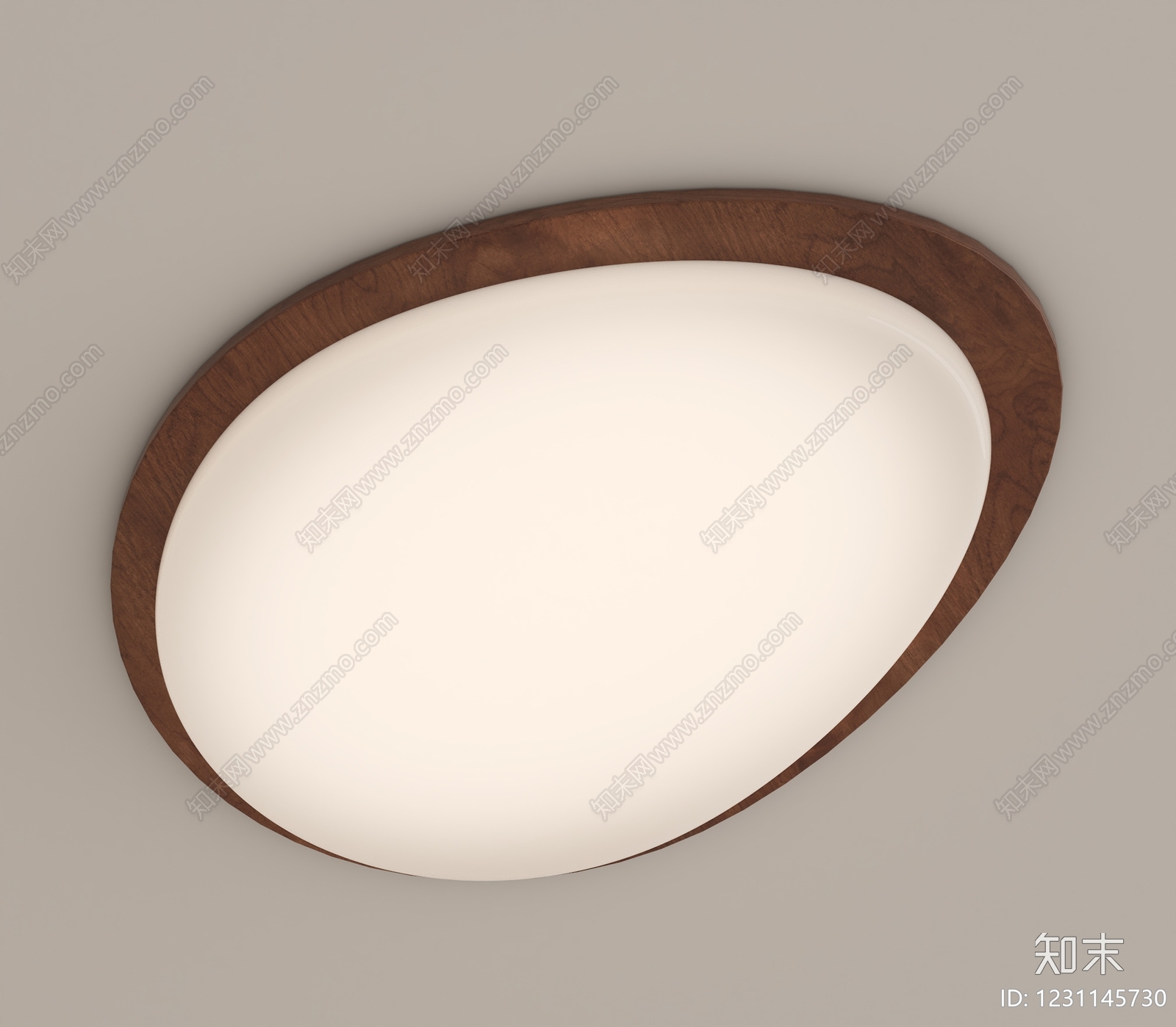 中古风儿童房吸顶灯3D模型下载【ID:1231145730】