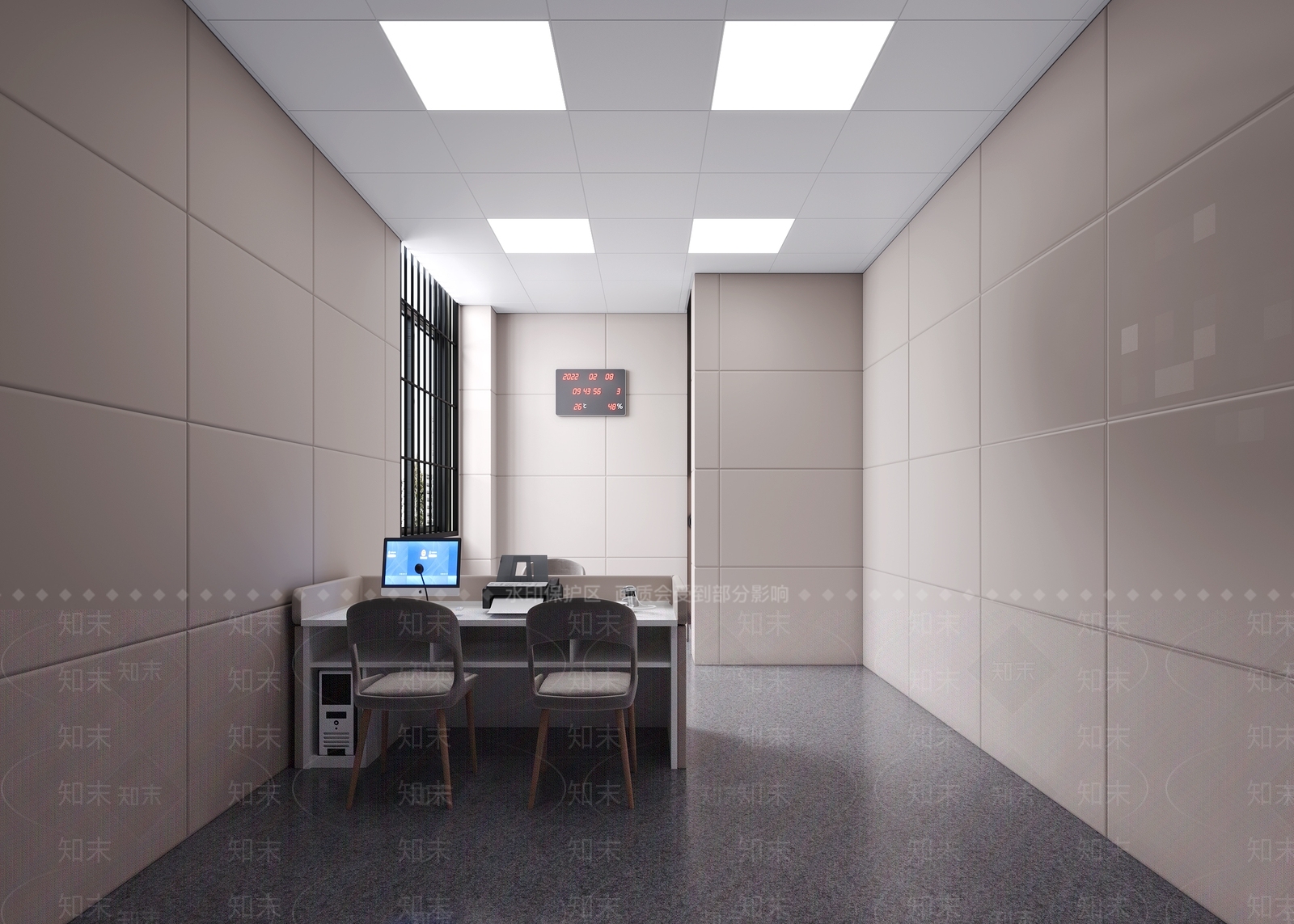 现代简约党政机关3D模型下载【ID:1231149135】