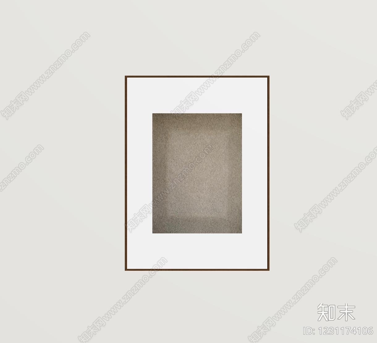 极简抽象画SU模型下载【ID:1231174106】
