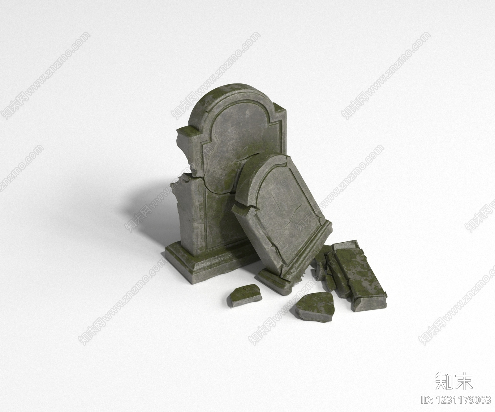 哥特式雕塑摆件3D模型下载【ID:1231179063】