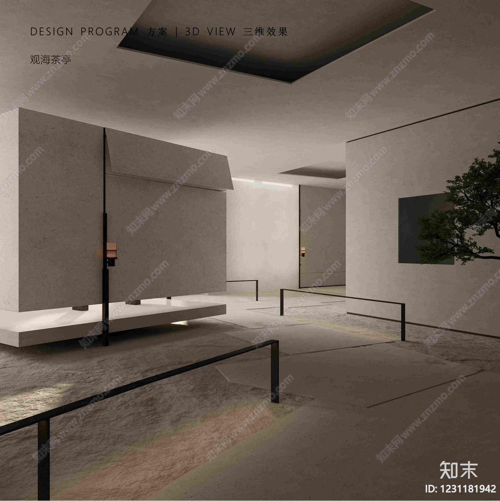 售楼处cad施工图下载【ID:1231181942】