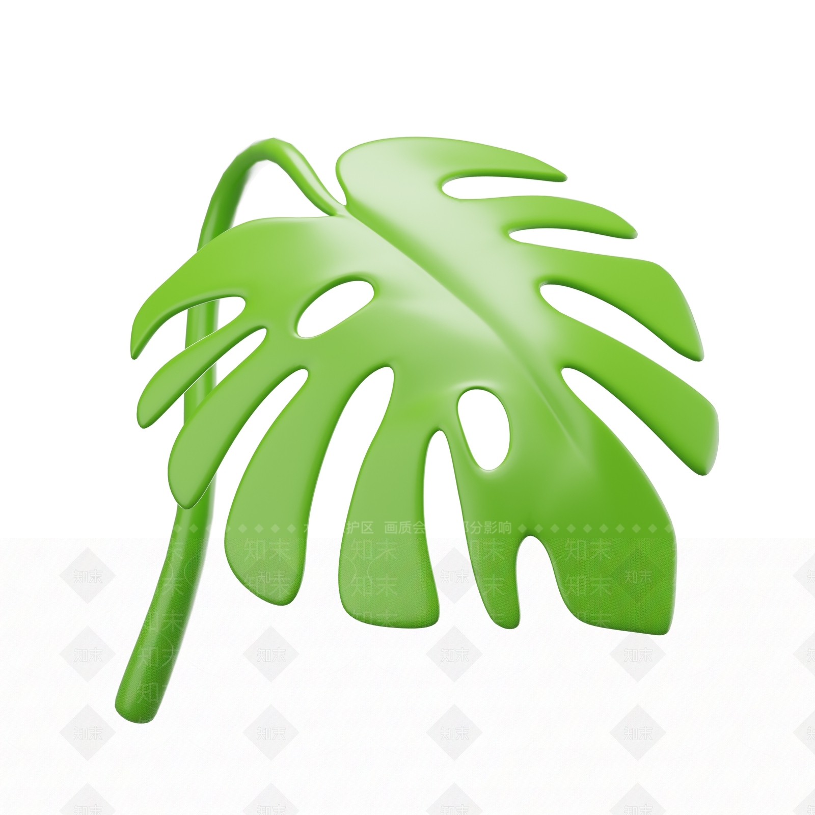 极简草本植物3D模型下载【ID:1231183666】