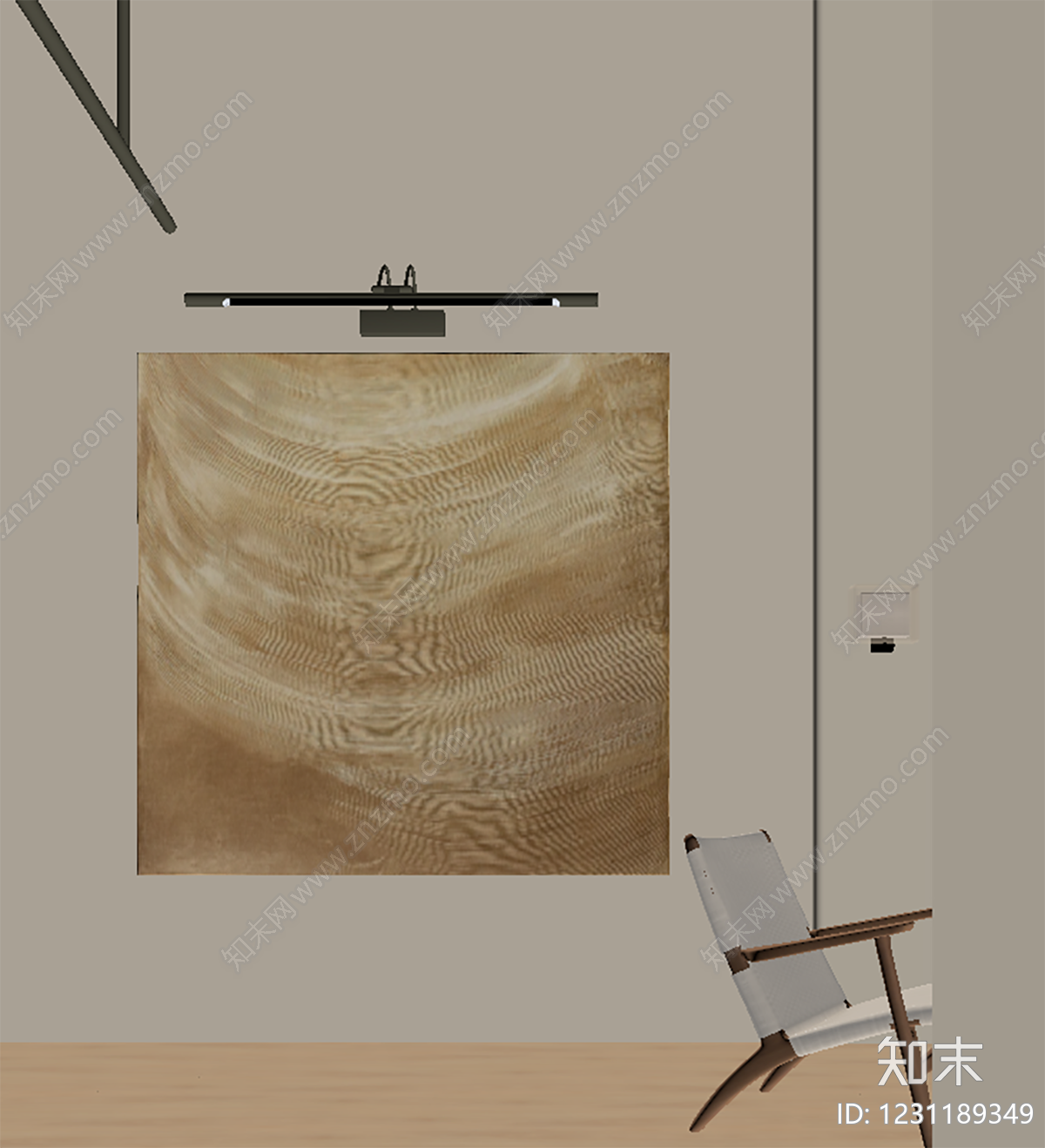 中古风挂画SU模型下载【ID:1231189349】
