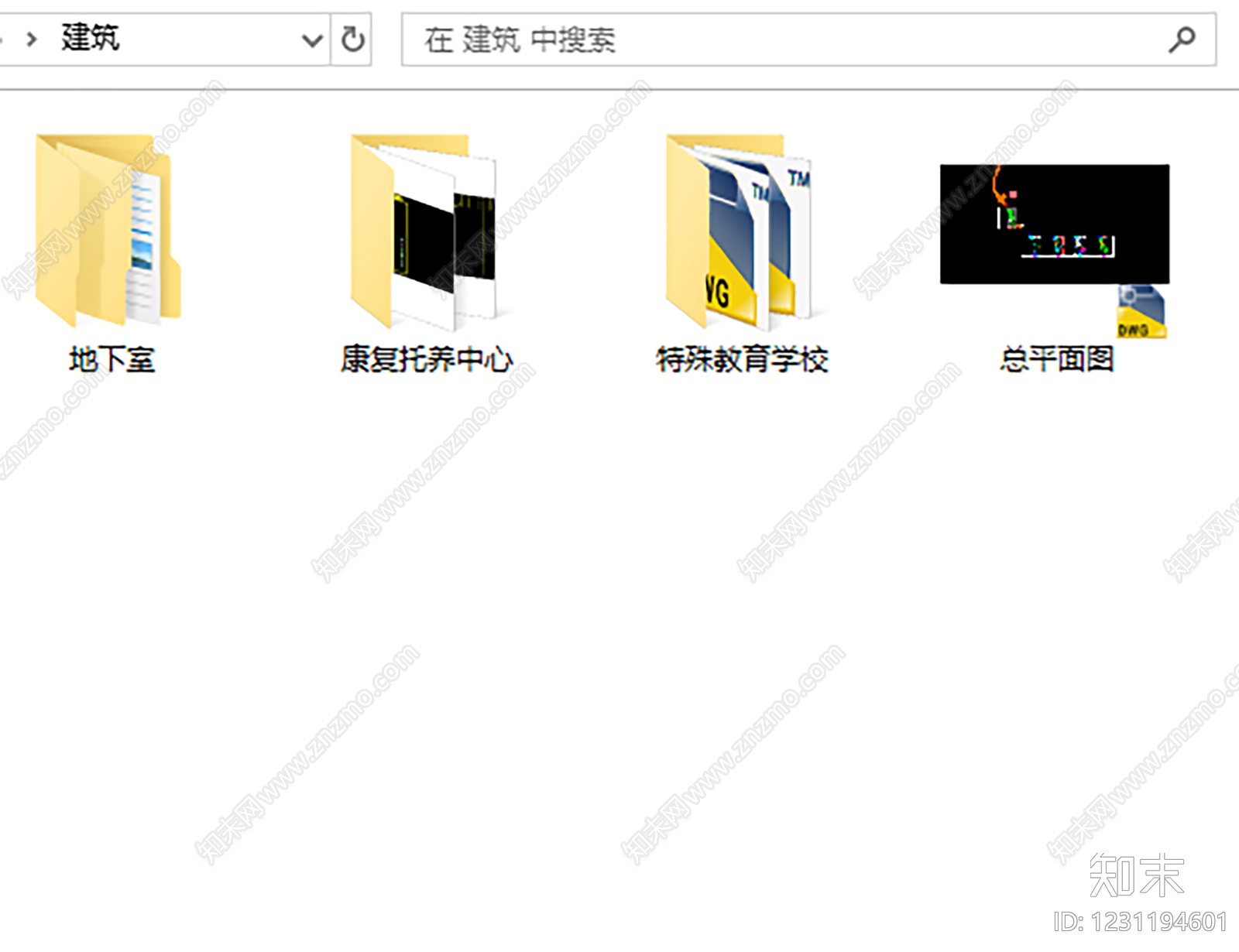 学校建筑cad施工图下载【ID:1231194601】