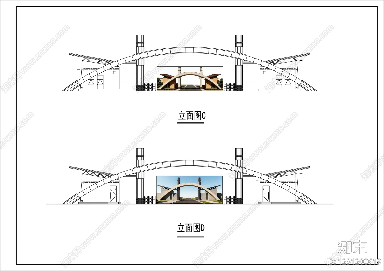厂房cad施工图下载【ID:1231200619】