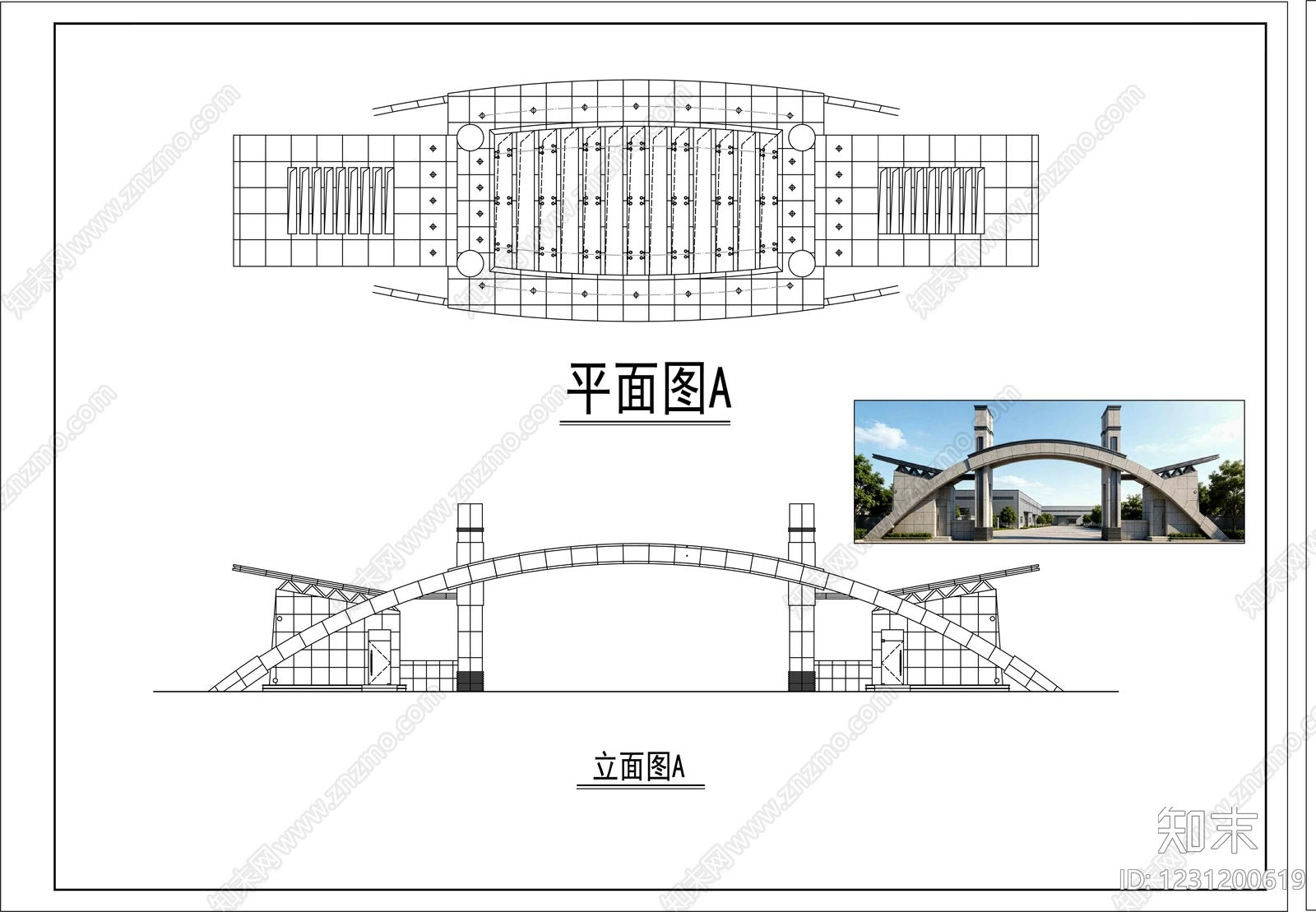 厂房cad施工图下载【ID:1231200619】