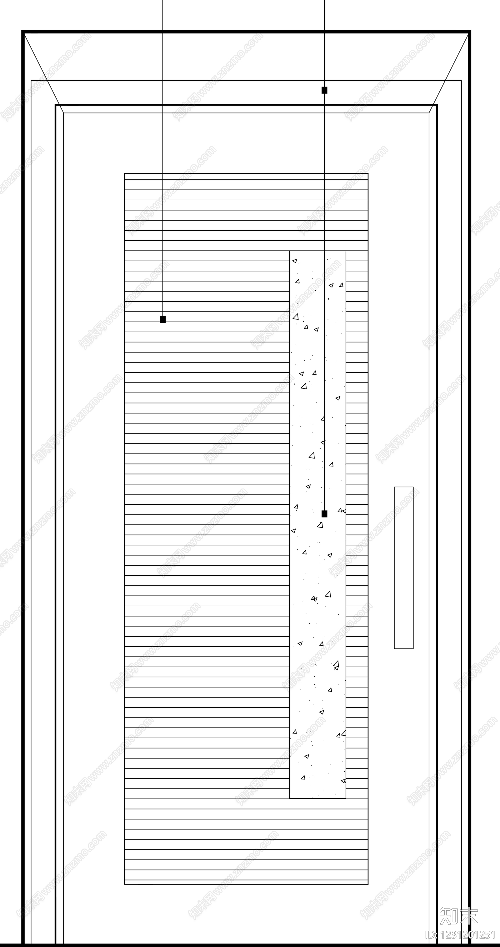 入户门cad施工图下载【ID:1231201251】