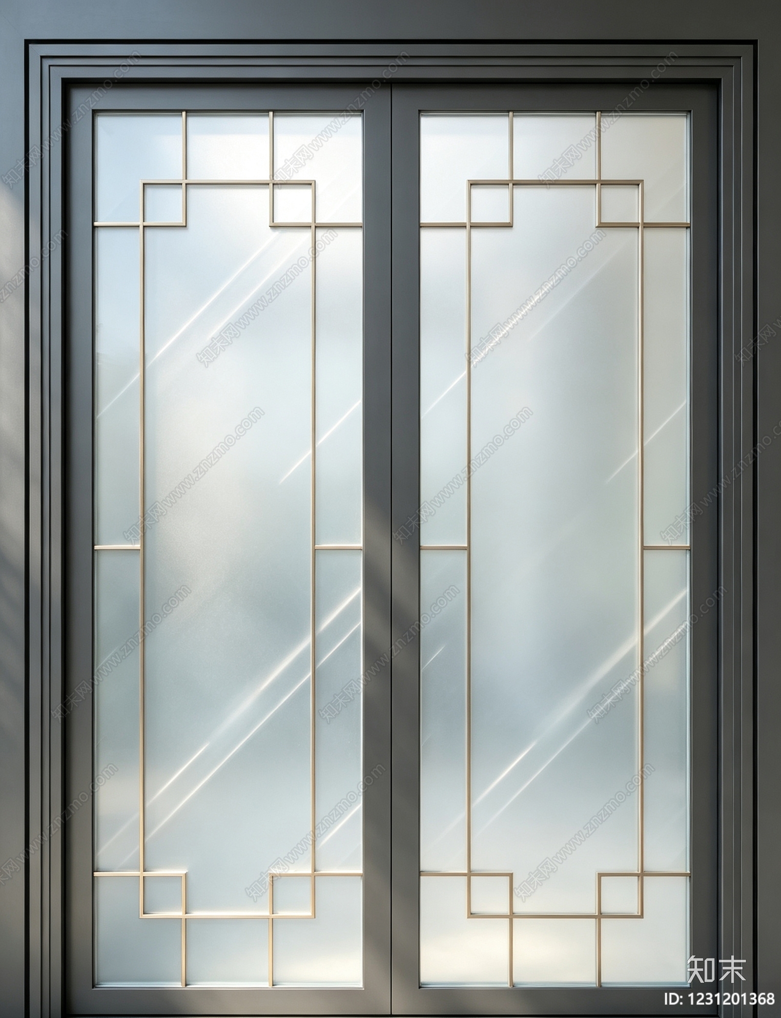 入户门cad施工图下载【ID:1231201368】