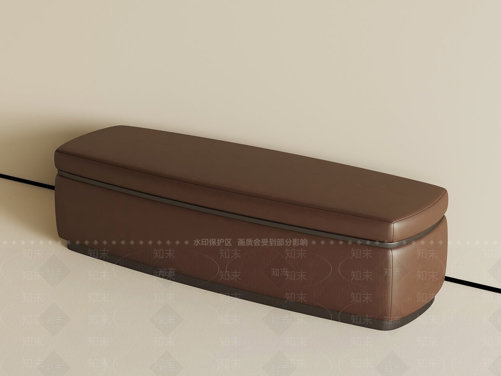 意式极简换鞋凳3D模型下载【ID:1231201613】