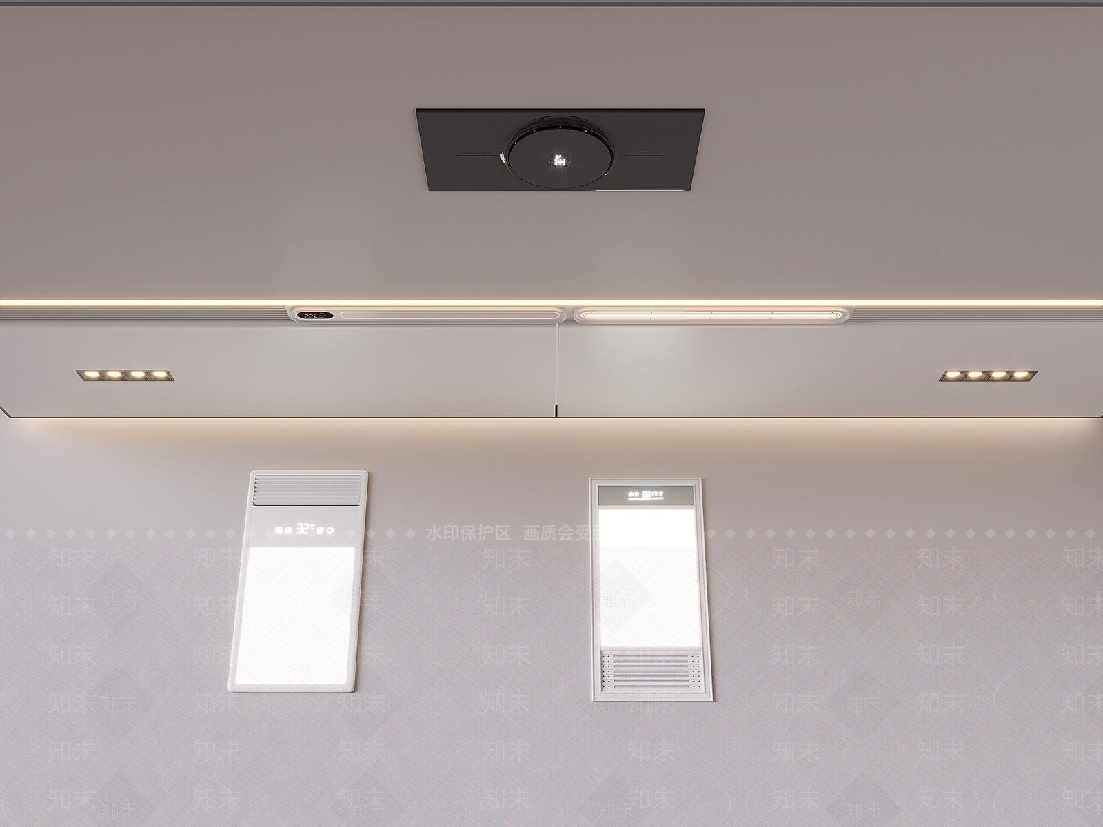 极简浴霸3D模型下载【ID:1231208115】