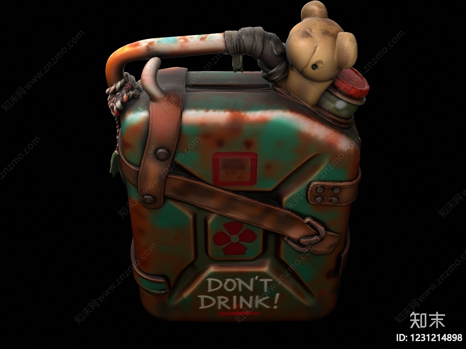 复古工业风玩具3D模型下载【ID:1231214898】