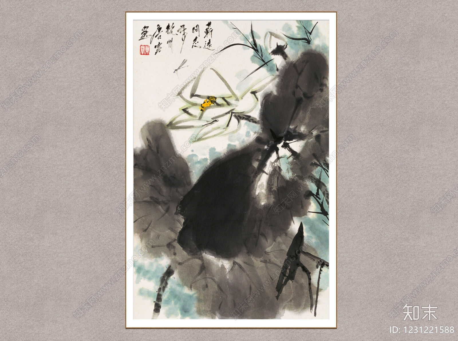 中式画框SU模型下载【ID:1231221588】