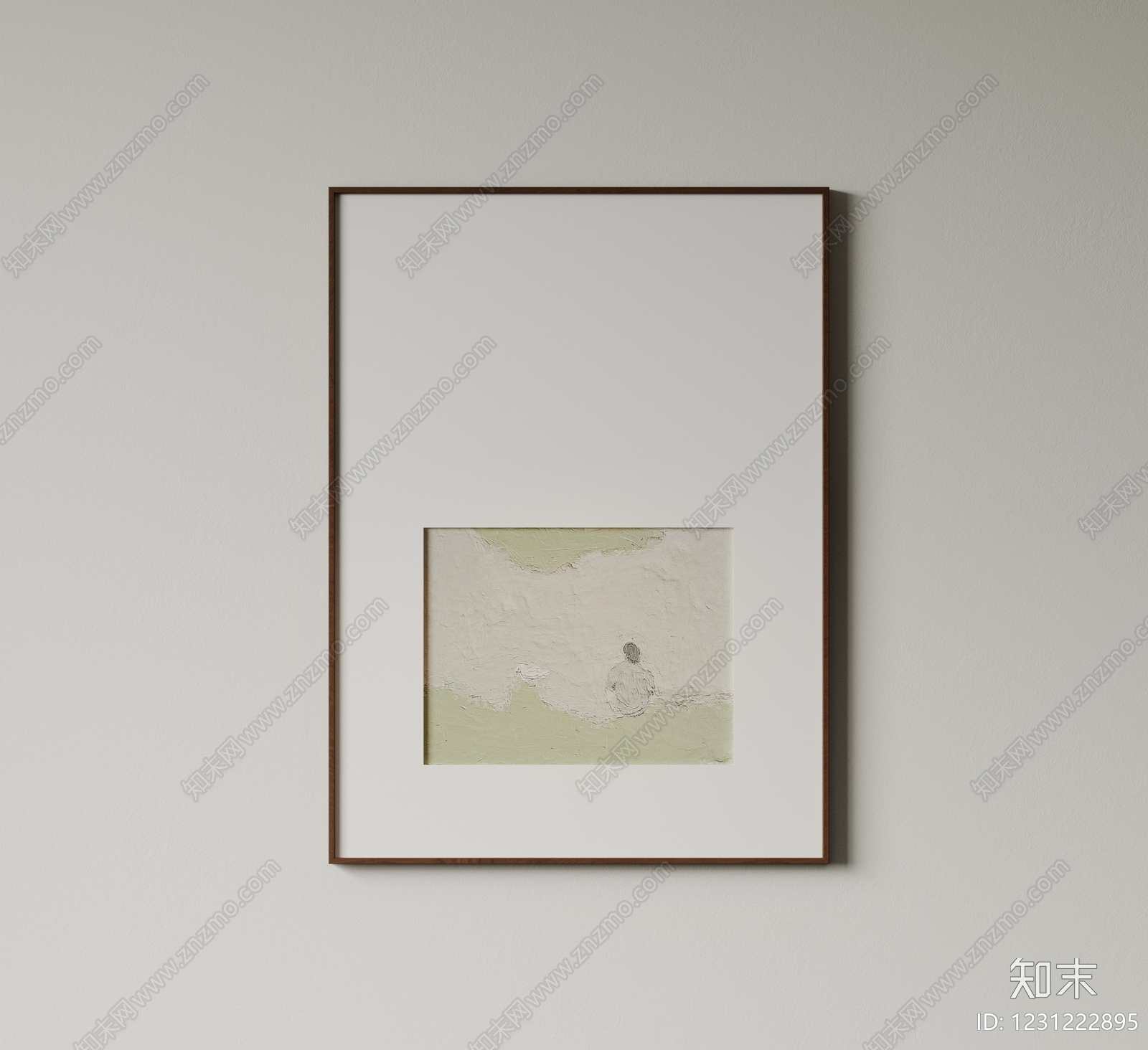 极简儿童挂画SU模型下载【ID:1231222895】