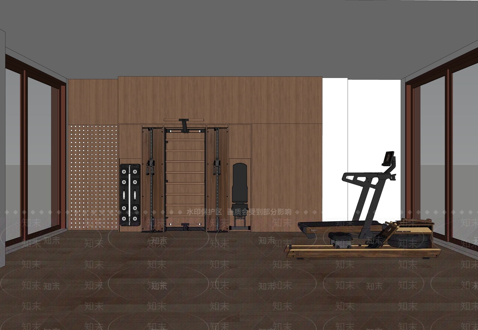 现代简约玄关SU模型下载【ID:1231222932】