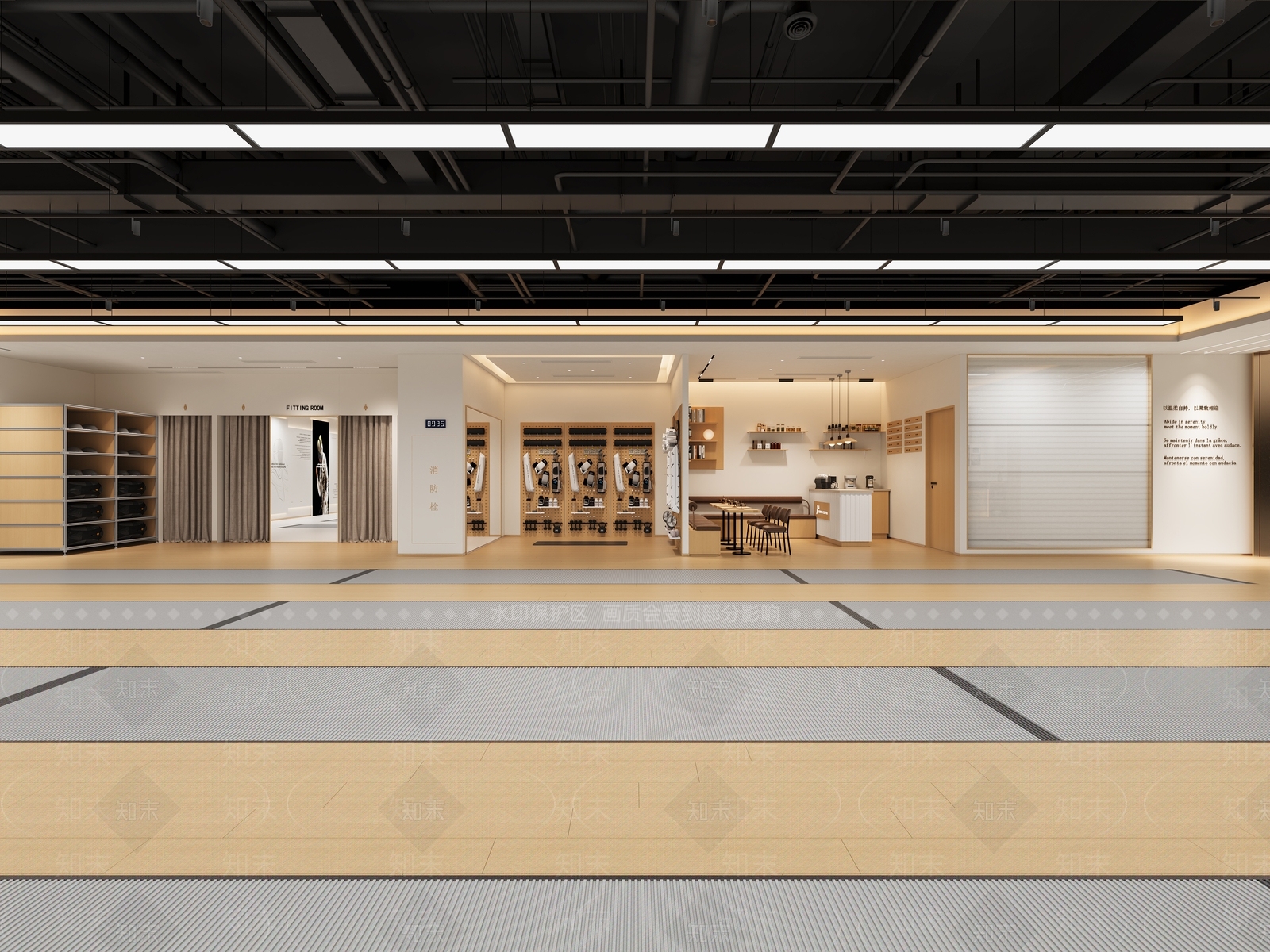 原木风其他体育空间3D模型下载【ID:1231225012】