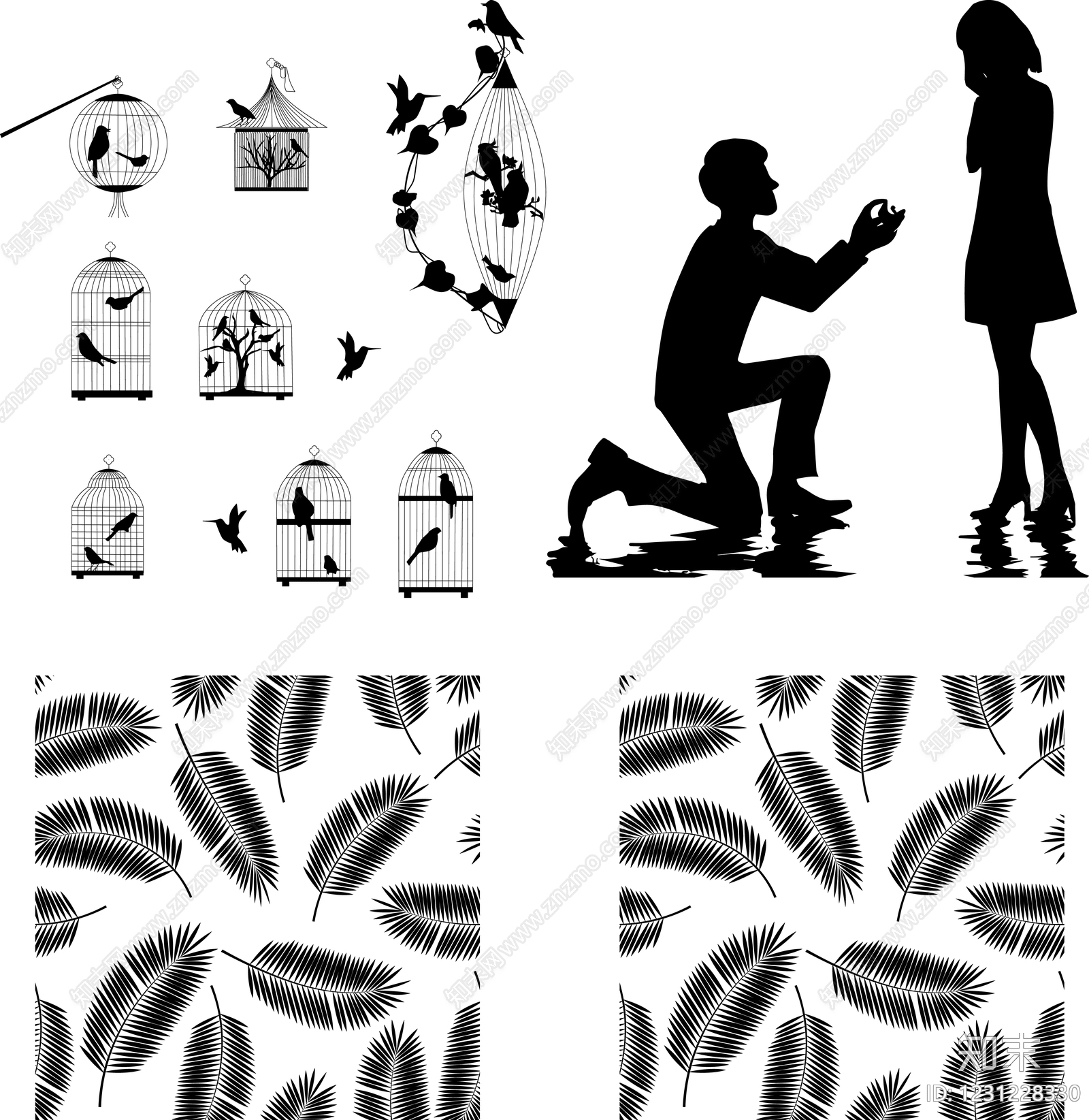 中式图库CAD图纸
