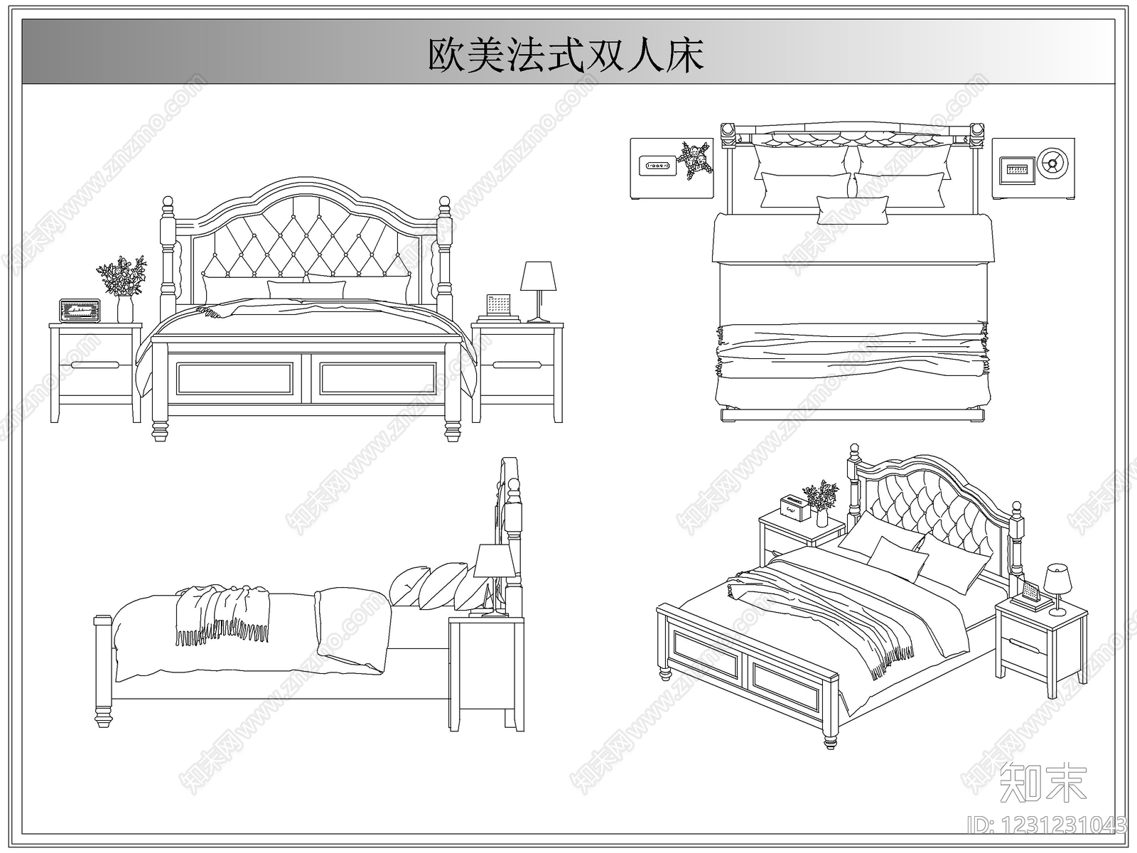 床cad施工图下载【ID:1231231043】