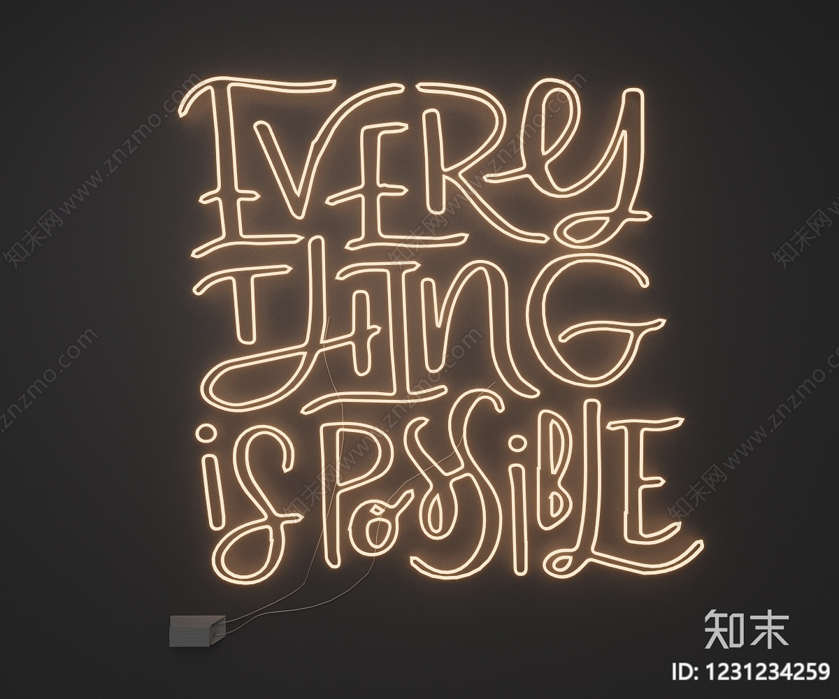 艺术装置3D模型下载【ID:1231234259】