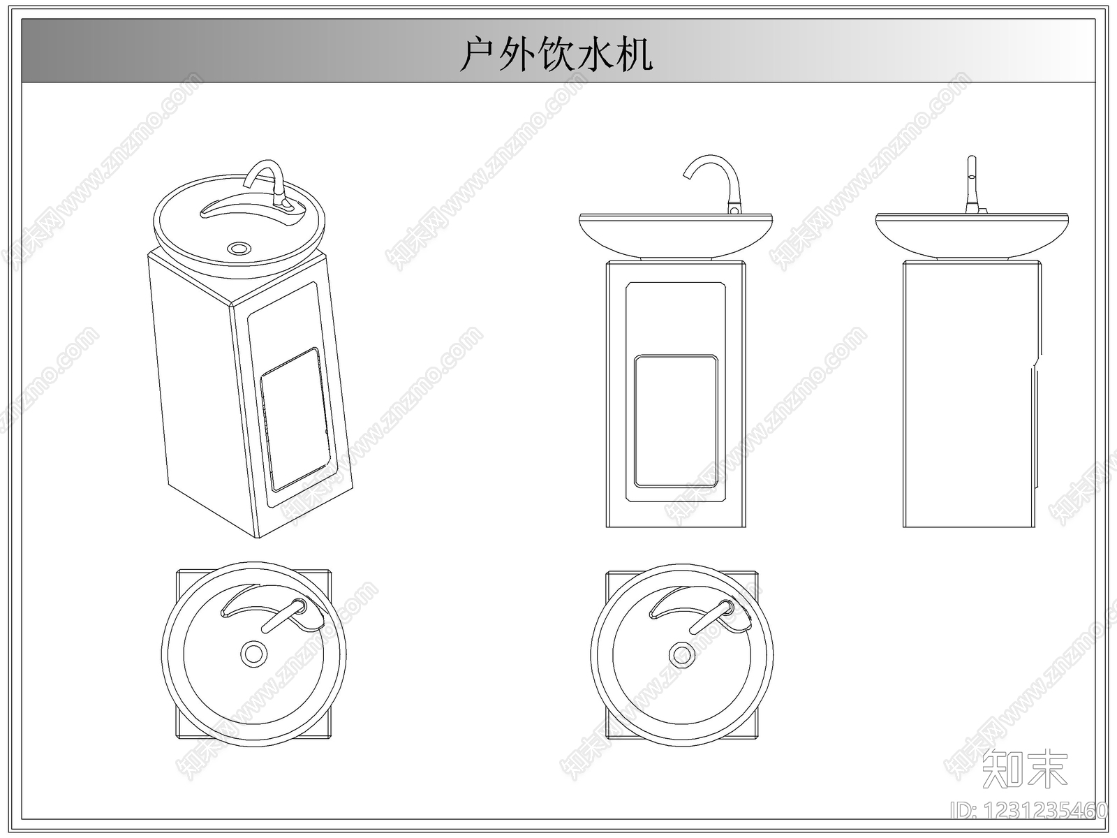 综合器材设备图库CAD图纸