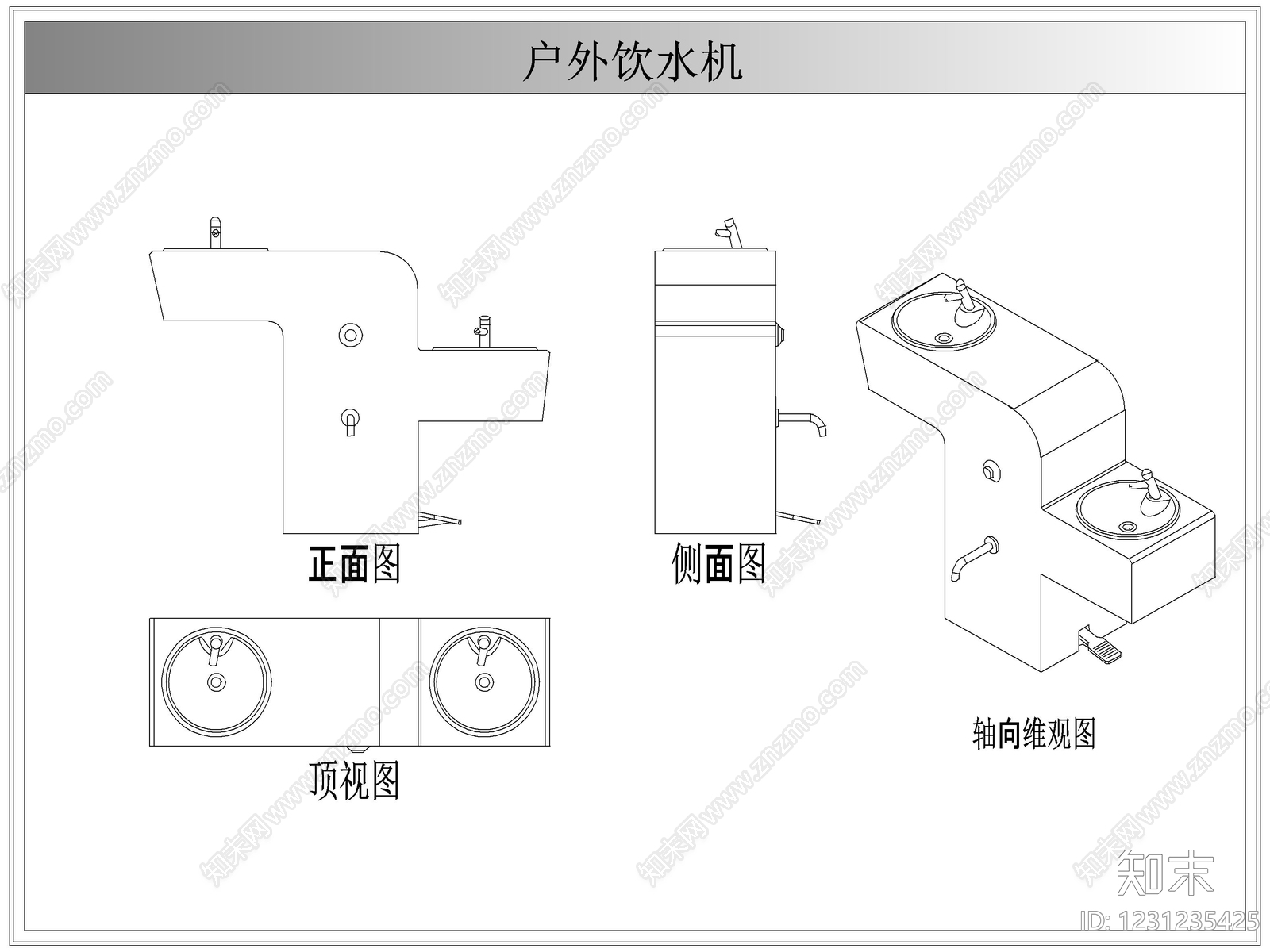 综合器材设备图库CAD图纸