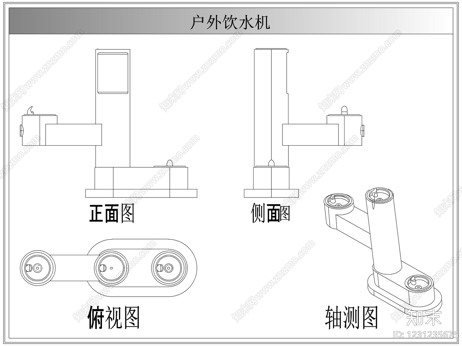 综合器材设备图库CAD图纸