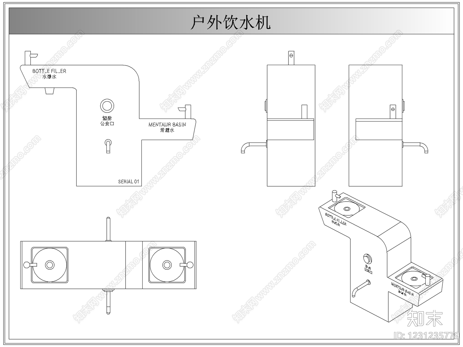 综合器材设备图库CAD图纸