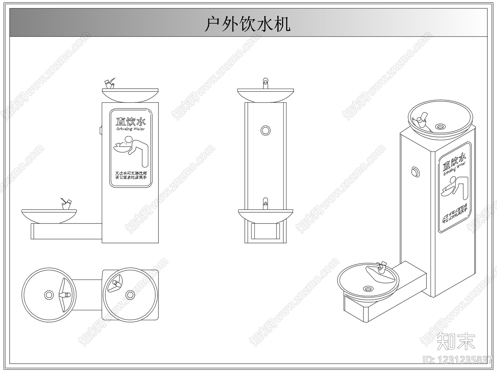 综合器材设备图库CAD图纸