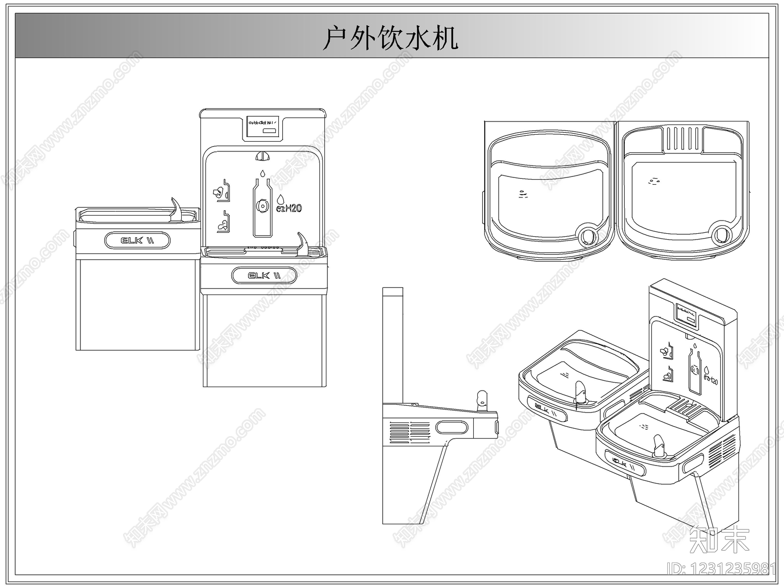 综合器材设备图库CAD图纸