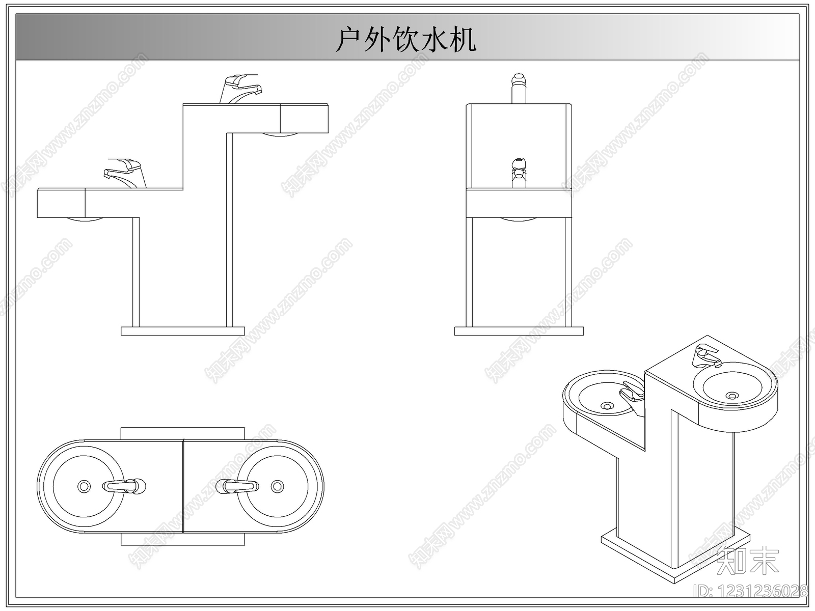 综合器材设备图库CAD图纸