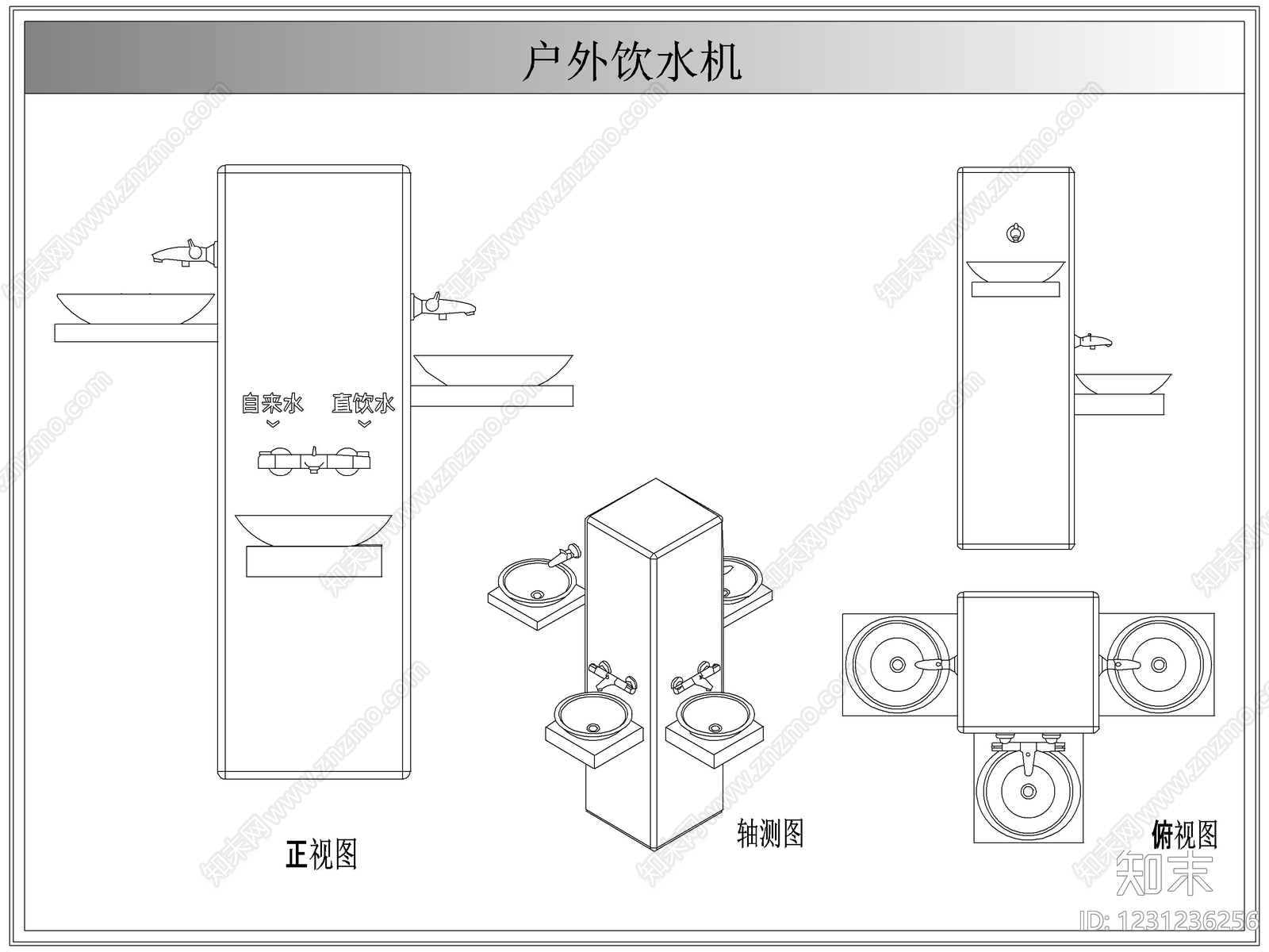 综合器材设备图库CAD图纸